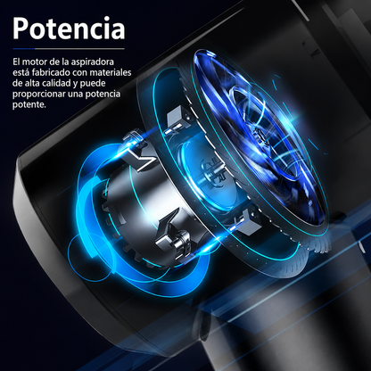 Aspiradora inalámbrica portátil de alta potencia