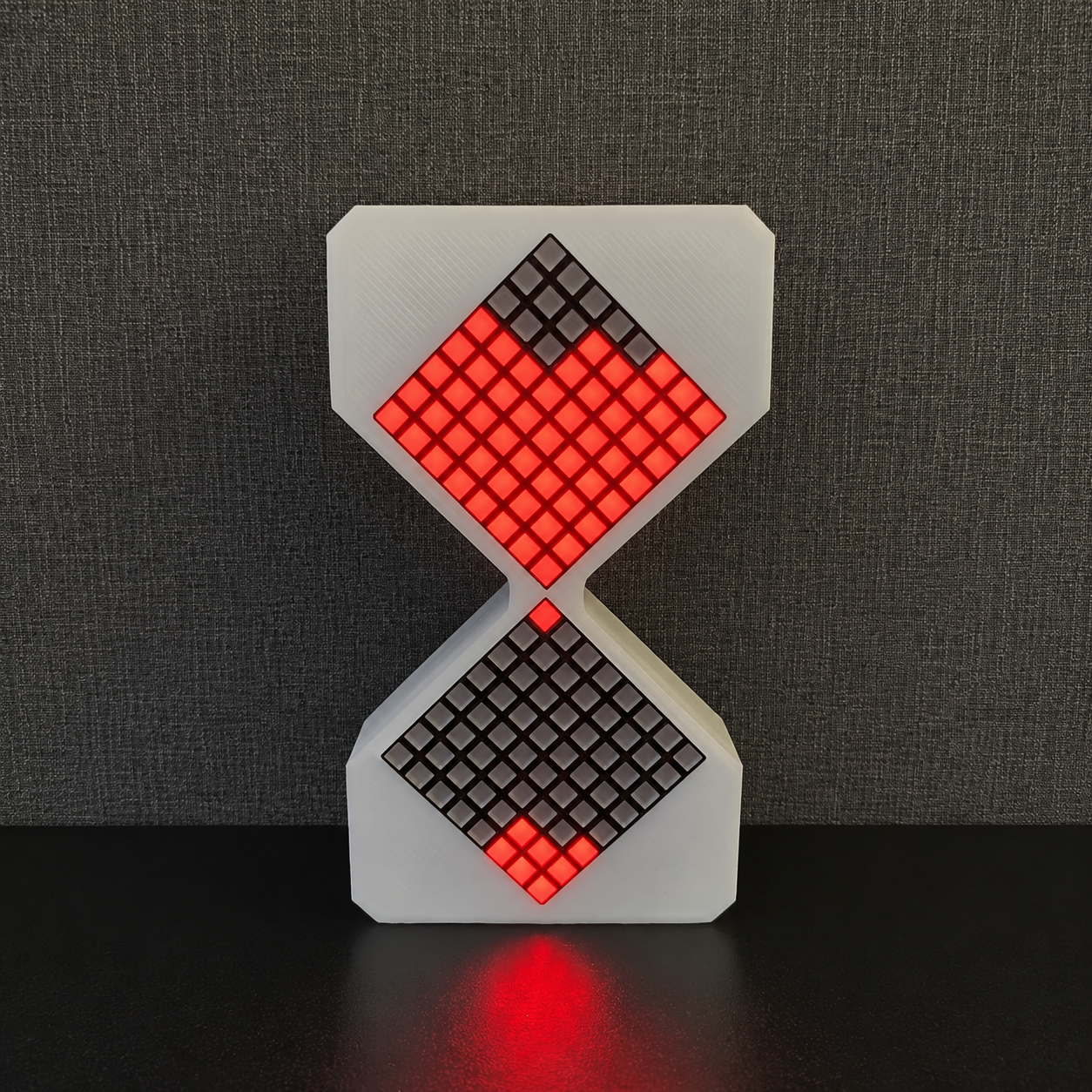 Reloj de arena electrónico LED