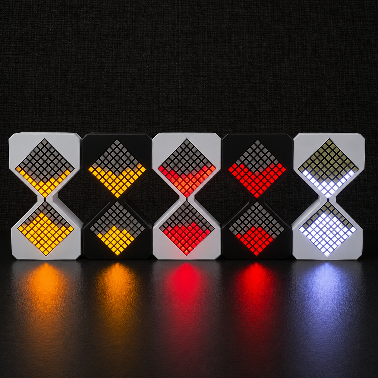 Reloj de arena electrónico LED
